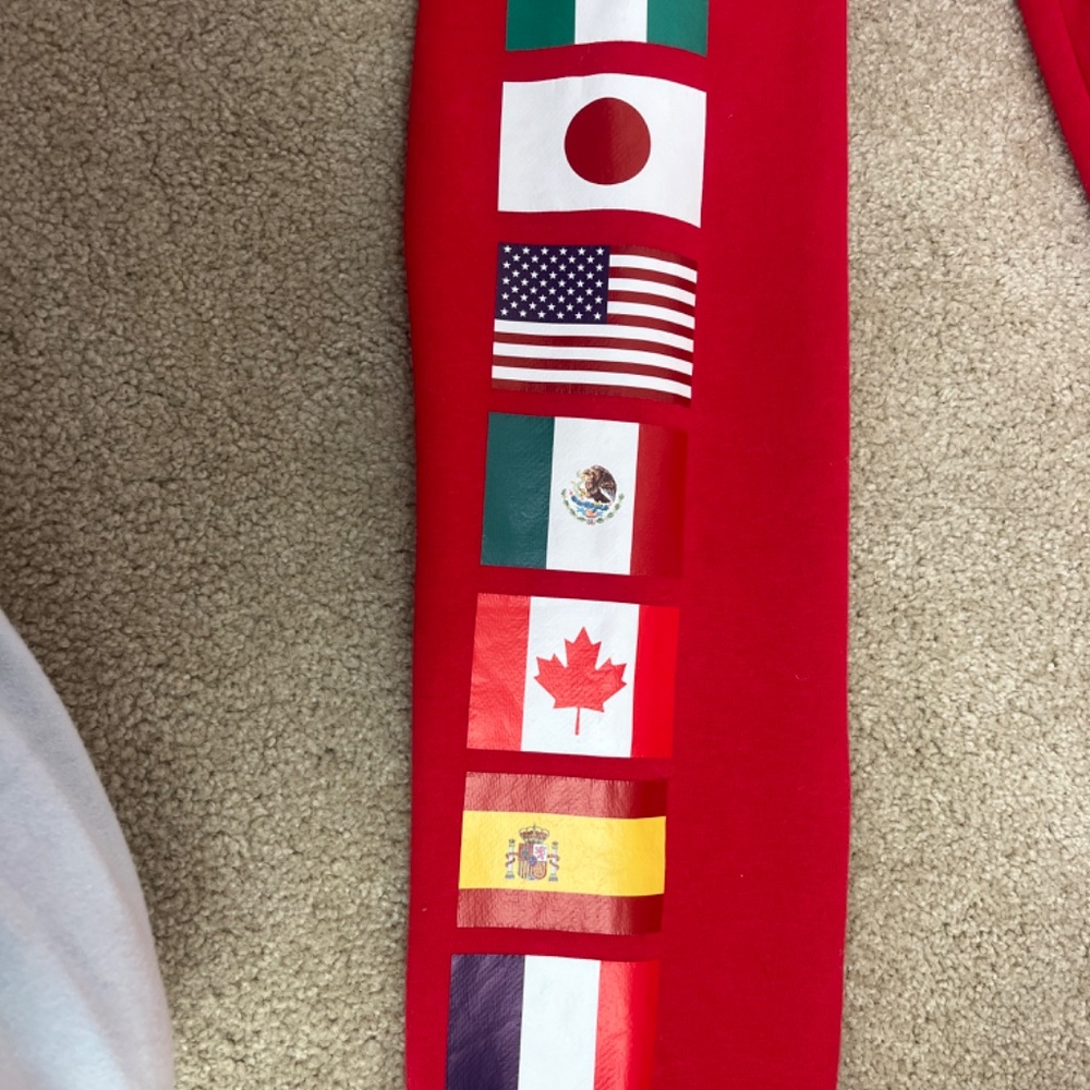 Cookies red patch sweatpants - Picture 4 of 5